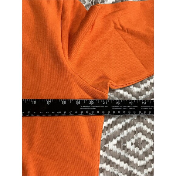 NWT Reebok Orange Classic Oversized Coupe Extra Large Hoodie Size S Original $60 - Picture 10 of 12